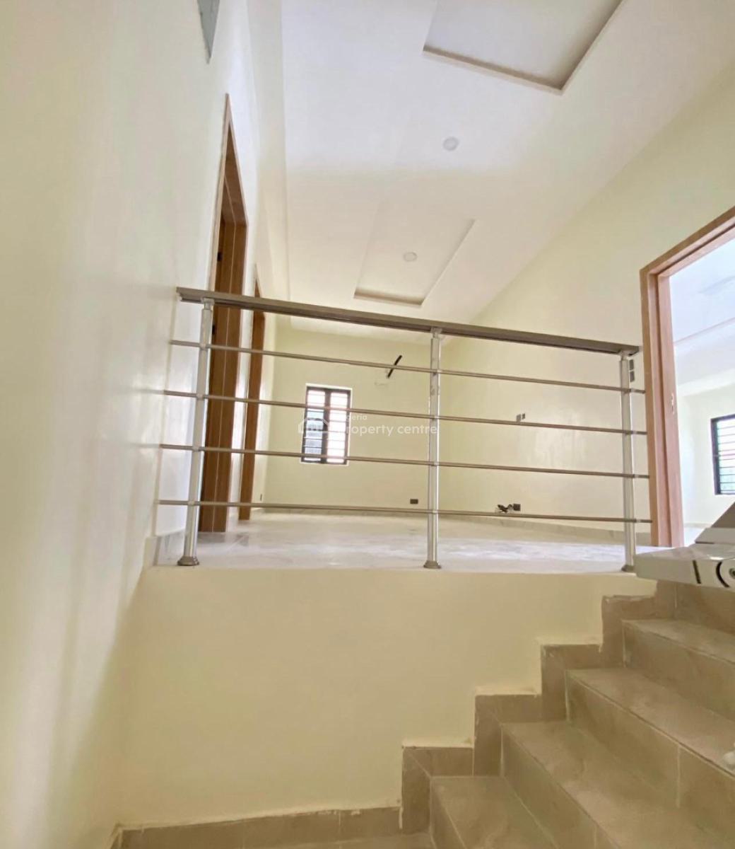 Modern 4-bedroom Terrace Duplex -- Solar-powered, Secure Estate in Ajah, Abraham Adesanya, Ajah, Lagos, Flat / Apartment for Rent