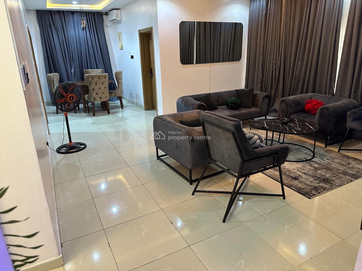 Furninshed 3 Bedroom, Agungi Non Flooded Part, Agungi, Lekki, Lagos, Flat / Apartment for Rent