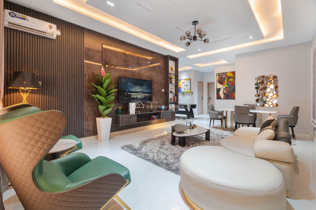 Luxury 2 Bedroom Apartment with Swimming Pool, Gym, Ps5 and Snooker, Preston Court, Meadow Hall Way, Ikate Elegushi, Lekki, Lagos, Flat / Apartment Short Let