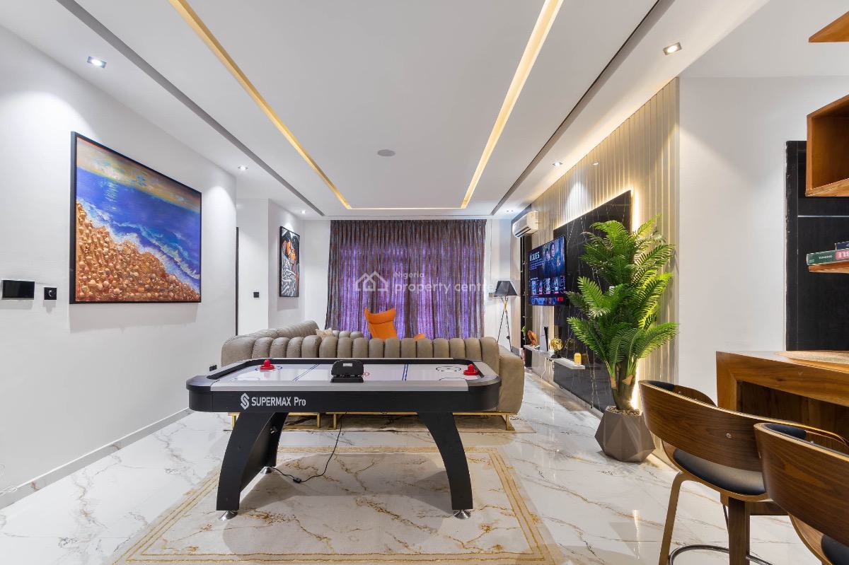 Luxury 2 Apartment with Swimming Pool, Gym and Air Hockey, Jasmine Court Phase 1, Ilasan New Road, Ikate Elegushi, Lekki, Lagos, Flat / Apartment Short Let