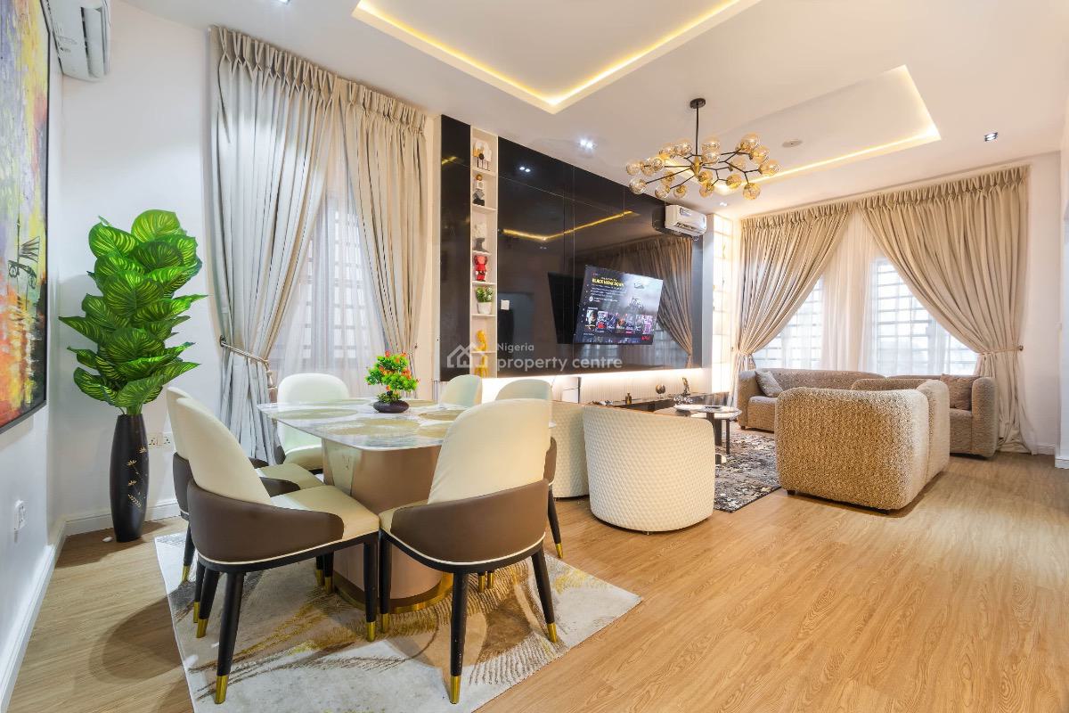Luxurious 4 Bedroom Duplex with Swimming Pool,gym,ps5,snooker Board, &, Ivy Luxuria 2 Estate, Meadow Hall Way, Ikate Elegushi, Lekki, Lagos, House Short Let