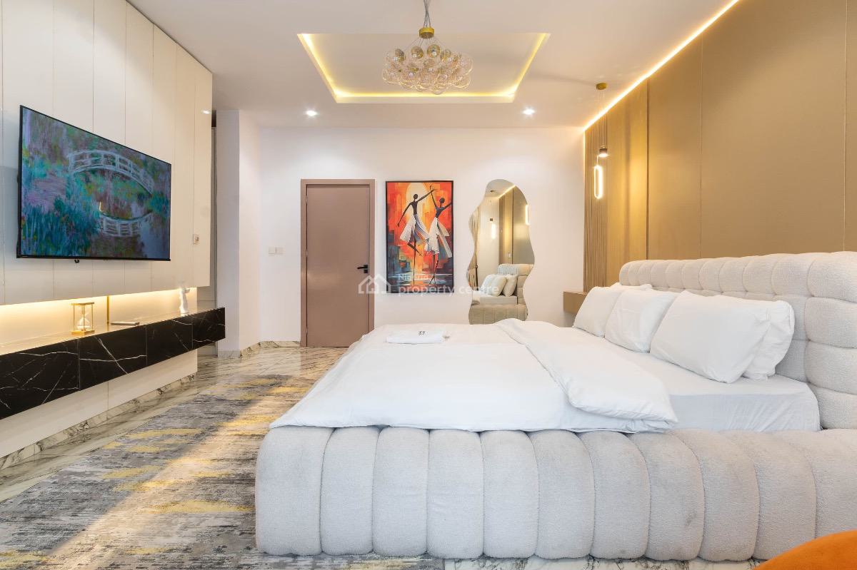 Luxurious 4 Bedroom Duplex with Swimming Pool,gym,ps5,snooker Board, &, Ivy Luxuria 2 Estate, Meadow Hall Way, Ikate Elegushi, Lekki, Lagos, House Short Let