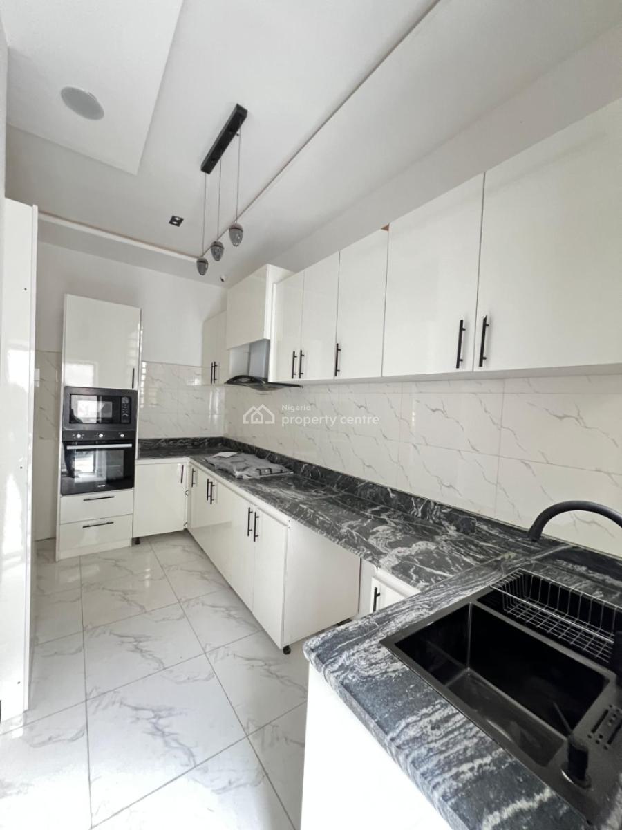 Contemporary 4 Bedroom Terraced  Duplex with Bq in a Serene, Ologolo, Lekki, Lagos, Terraced Duplex for Sale