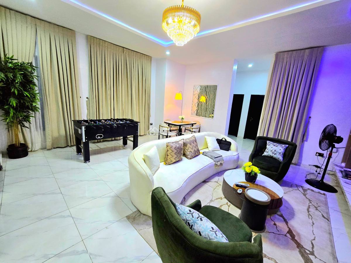 Tastefully Furnished 2 Bedroom Apartment with Swimming Pool, Gym & Ps5, Off Freedom Way, Lekki Phase 1, Lekki Phase 1, Lekki, Lagos, Flat / Apartment Short Let