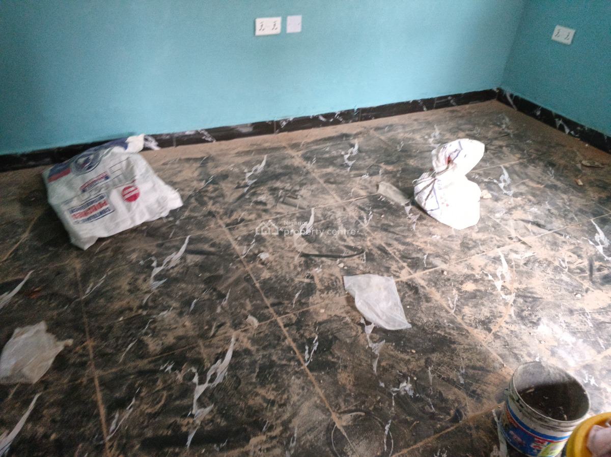 Newly Built Room and Parlour Self Contain All Tiles Floor Big Compound, Itele Close to Ayobo Lagos, Ado-odo/ota, Ogun, Mini Flat (room and Parlour) for Rent