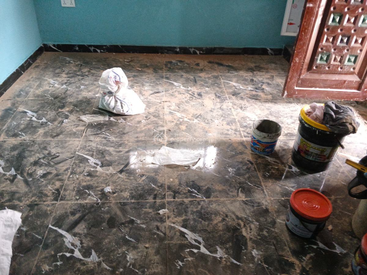 Newly Built Room and Parlour Self Contain All Tiles Floor Big Compound, Itele Close to Ayobo Lagos, Ado-odo/ota, Ogun, Mini Flat (room and Parlour) for Rent