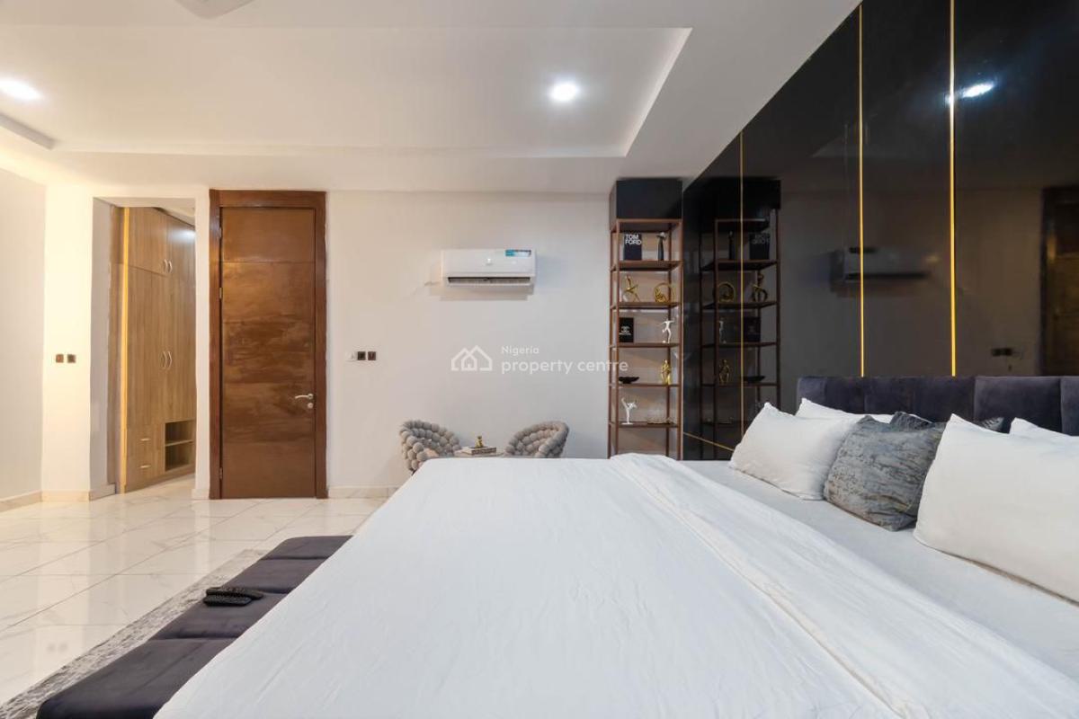 Luxury 4 Bedroom Terrace with Cinema, Swimming Pool and Gym, Adeniji Jones Ikeja, Ikeja, Lagos, House Short Let