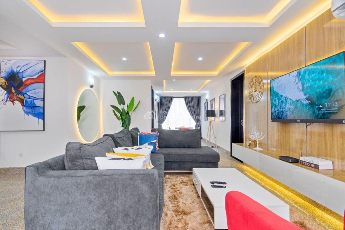 Brand New Luxurious 1 Bedroom Apartment with Seaview and Cityview, Swi, Lekki Phase 1, Lekki, Lagos, Flat / Apartment Short Let
