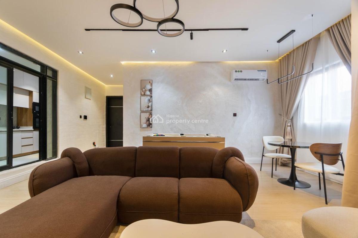 Tastefully Designed 3-bedroom Luxurious Smart-home Located in a Serene, Lekki Phase 1, Lekki, Lagos, Flat / Apartment Short Let