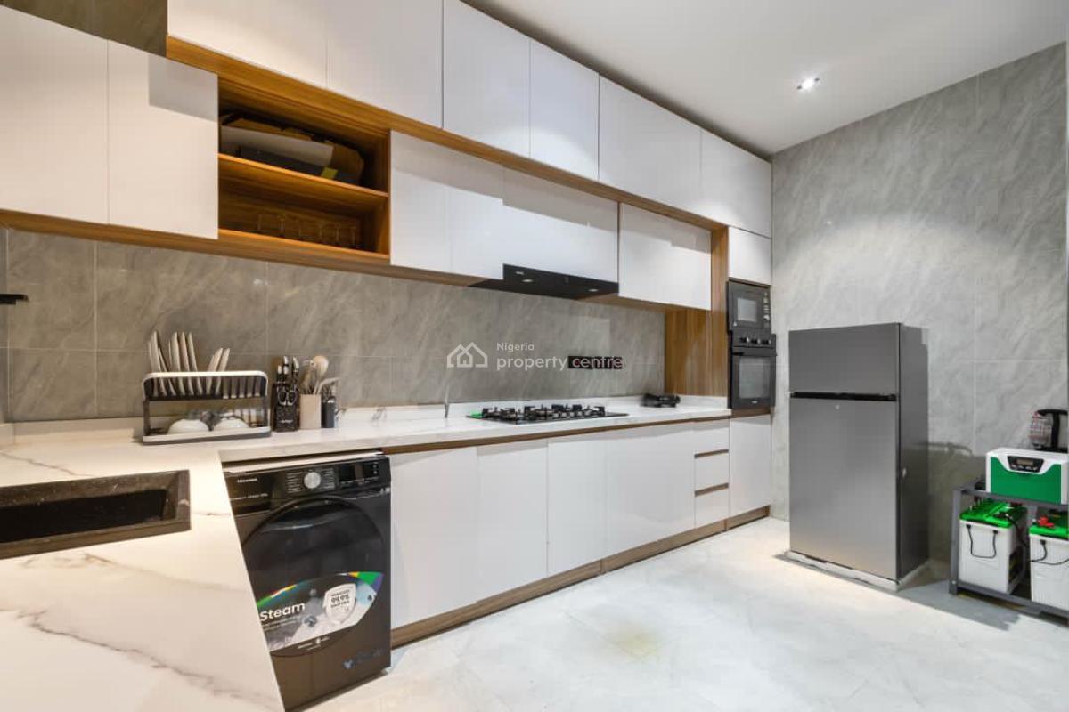 Tastefully Designed 3-bedroom Luxurious Smart-home Located in a Serene, Lekki Phase 1, Lekki, Lagos, Flat / Apartment Short Let