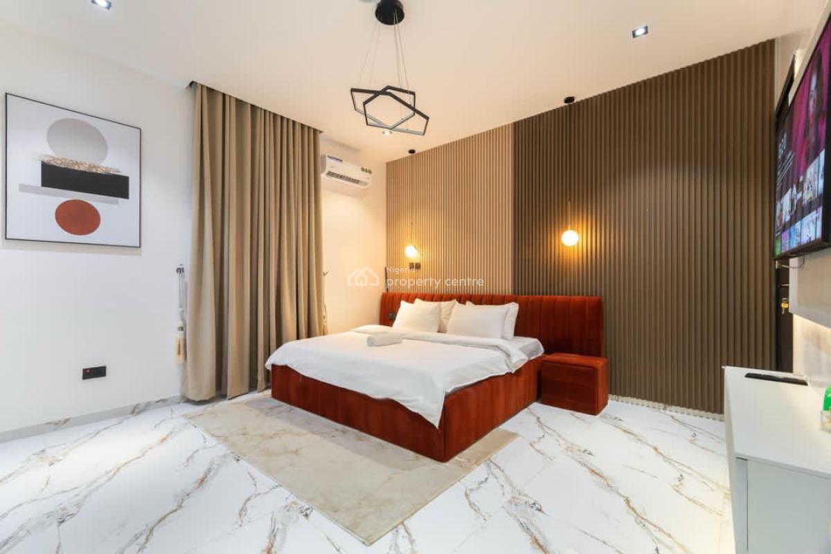 Tastefully Designed 3-bedroom Luxurious Smart-home Located in a Serene, Lekki Phase 1, Lekki, Lagos, Flat / Apartment Short Let