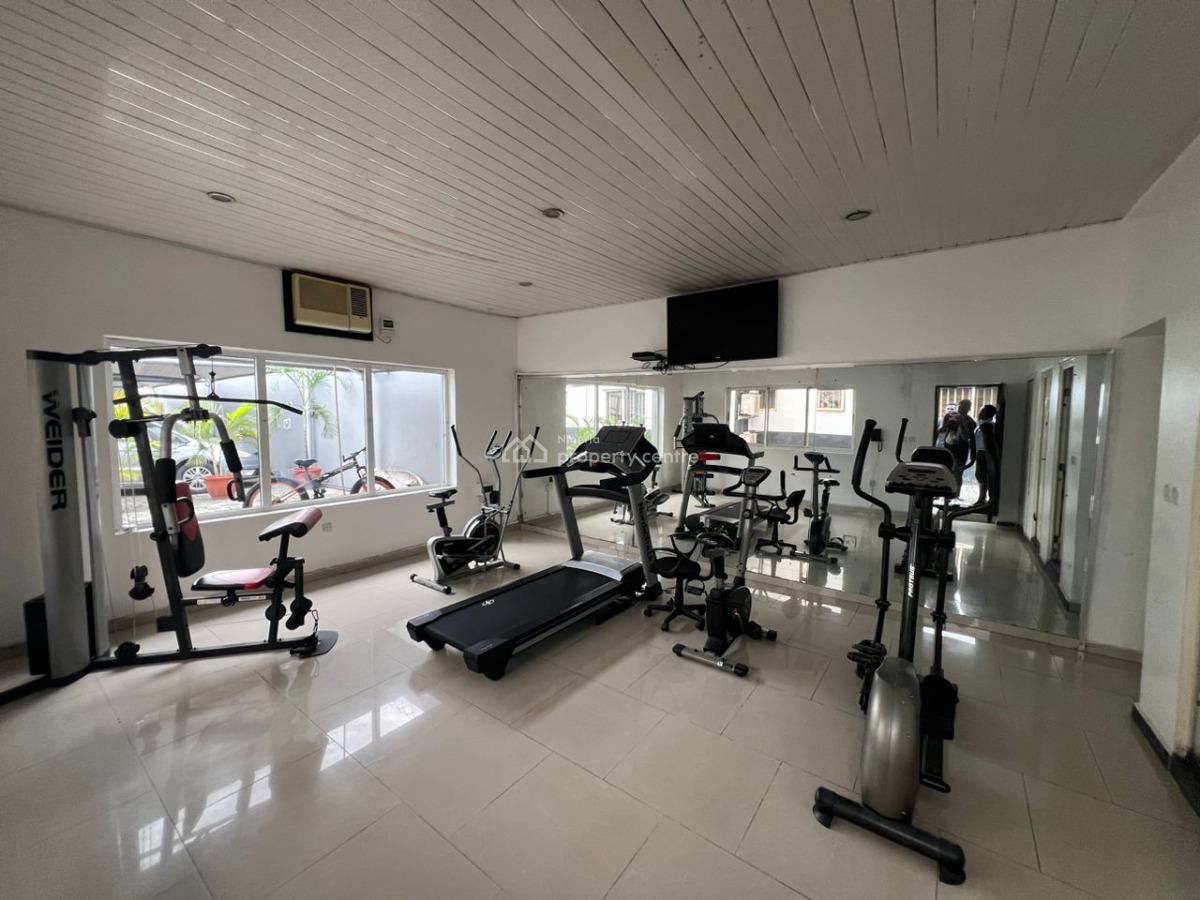 Furnished 3 Bedroom Apartment with Swimming Pool and Gym, Lekki Phase 1, Lekki Phase 1, Lekki, Lagos, Flat / Apartment for Rent