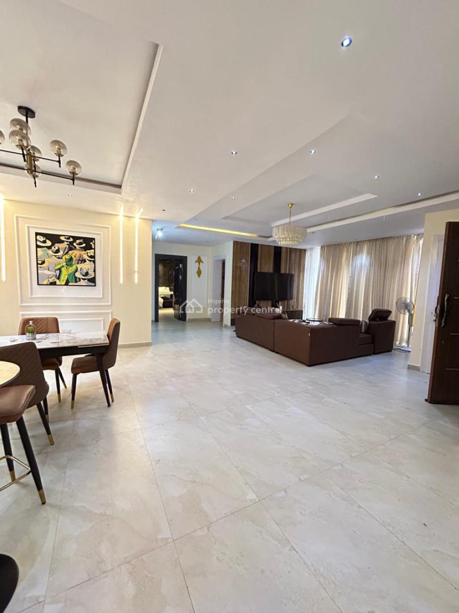 Furnished 3 Bedroom Apartment with Swimming Pool and Gym, Lekki Phase 1, Lekki Phase 1, Lekki, Lagos, Flat / Apartment for Rent