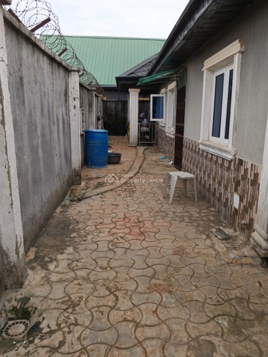 Standard 2 Bedroom Flat 9ice Kitchen with Cabinet Toilet with Water He, Itele Close to Ayobo Lagos, Ado-odo/ota, Ogun, Flat / Apartment for Rent