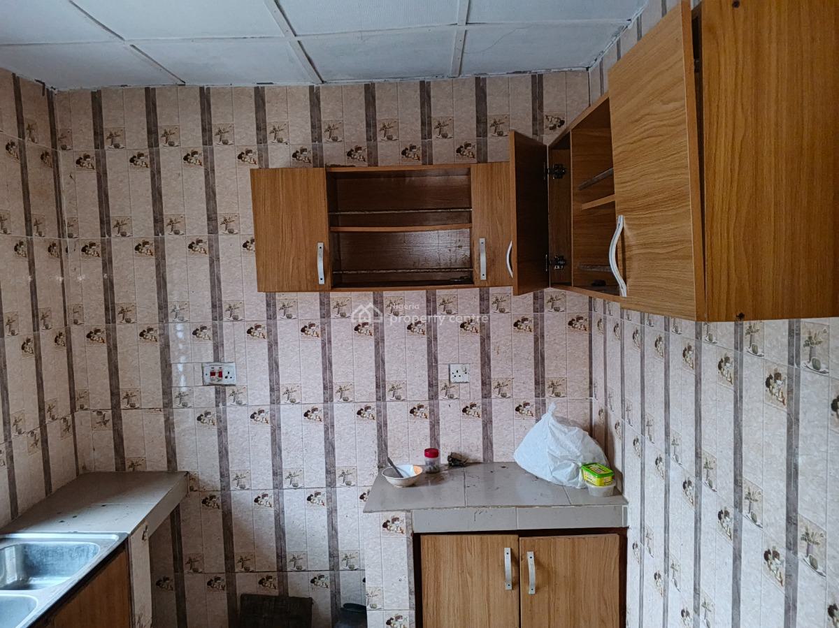 Standard 2 Bedroom Flat 9ice Kitchen with Cabinet Toilet with Water He, Itele Close to Ayobo Lagos, Ado-odo/ota, Ogun, Flat / Apartment for Rent