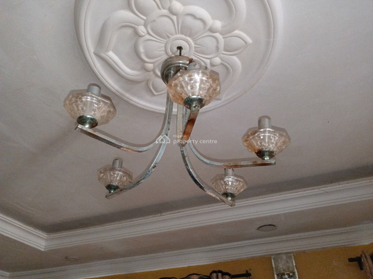 Standard 2 Bedroom Flat 9ice Kitchen with Cabinet Toilet with Water He, Itele Close to Ayobo Lagos, Ado-odo/ota, Ogun, Flat / Apartment for Rent