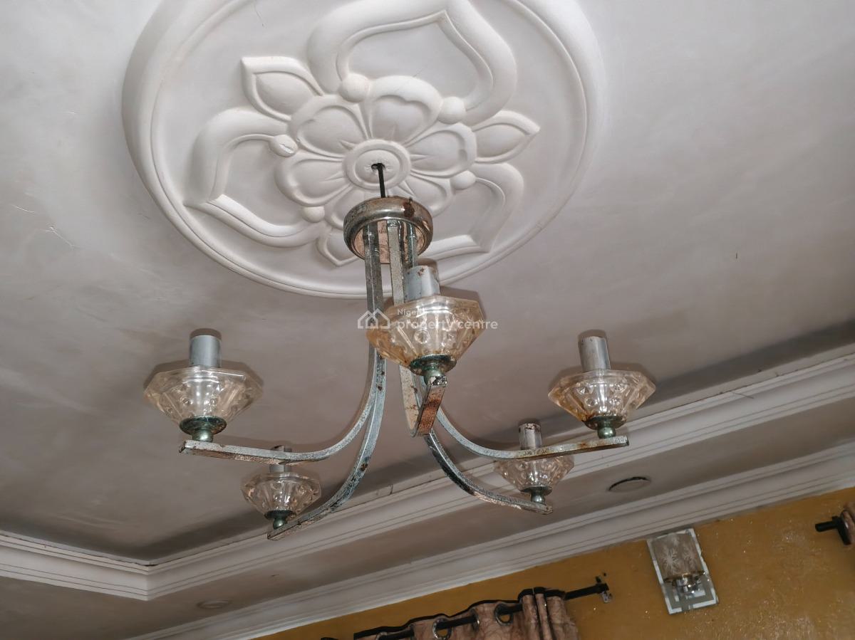 Standard 2 Bedroom Flat 9ice Kitchen with Cabinet Toilet with Water He, Itele Close to Ayobo Lagos, Ado-odo/ota, Ogun, Flat / Apartment for Rent