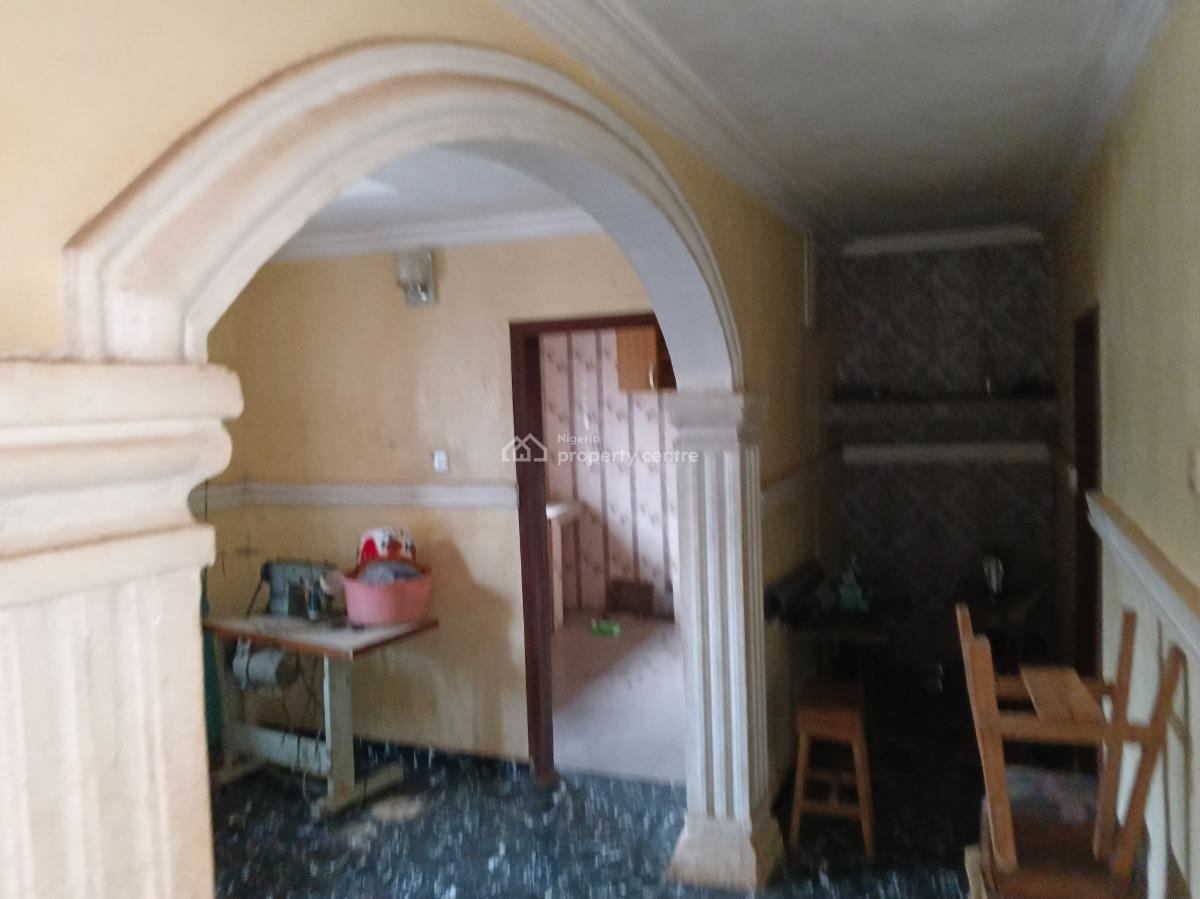 Standard 2 Bedroom Flat 9ice Kitchen with Cabinet Toilet with Water He, Itele Close to Ayobo Lagos, Ado-odo/ota, Ogun, Flat / Apartment for Rent