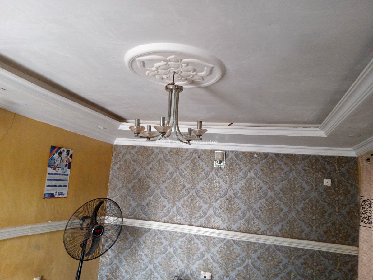 Standard 2 Bedroom Flat 9ice Kitchen with Cabinet Toilet with Water He, Itele Close to Ayobo Lagos, Ado-odo/ota, Ogun, Flat / Apartment for Rent