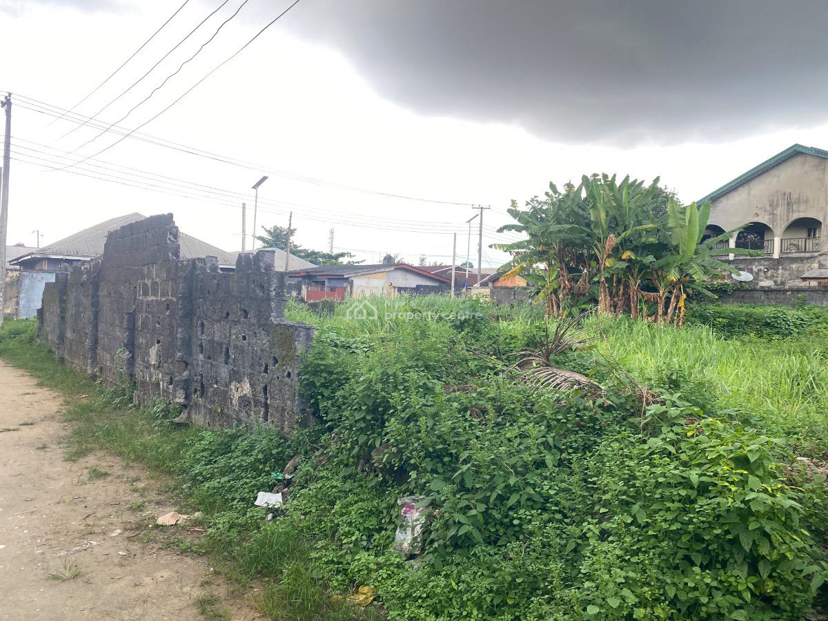 Well Located Coner Piece  2plots of Dry Land, Woji, Port Harcourt, Rivers, Residential Land for Sale