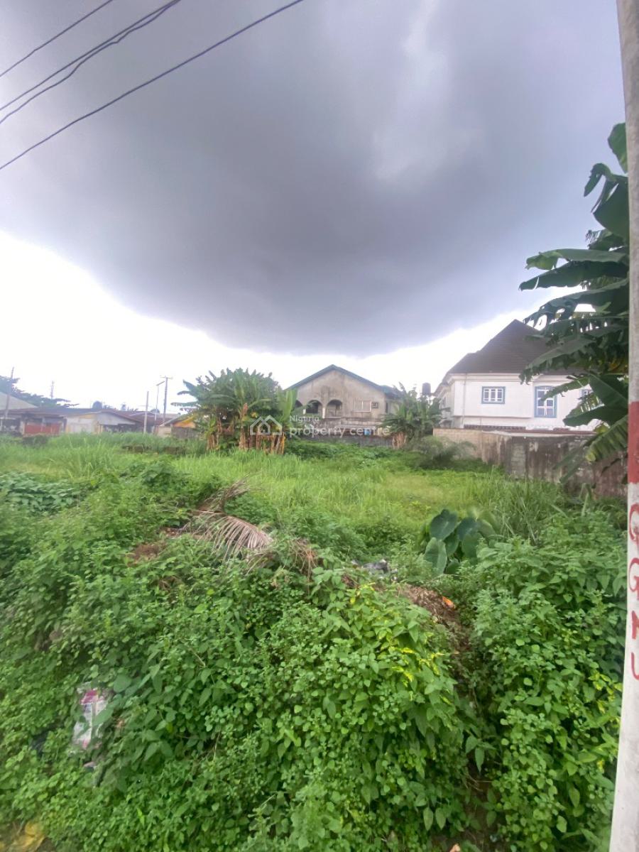 Well Located Coner Piece  2plots of Dry Land, Woji, Port Harcourt, Rivers, Residential Land for Sale