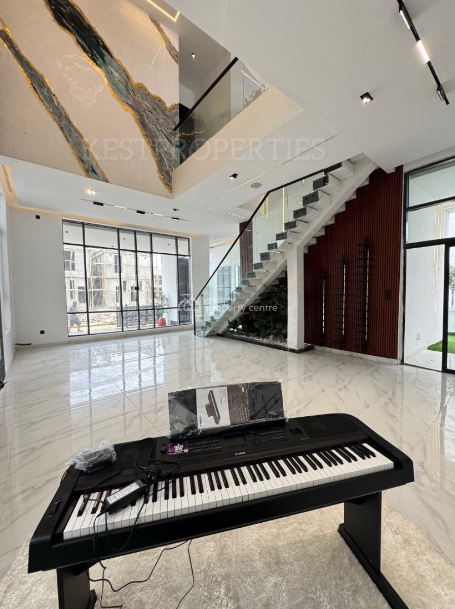 5 Bedroom Fully Detached Duplex with Swimming Pool, Chevron, Lekki, Lagos, Detached Duplex for Sale