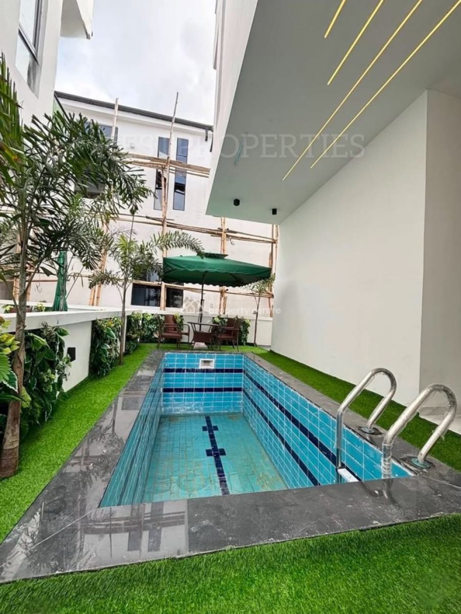 5 Bedroom Fully Detached Duplex with Swimming Pool, Chevron, Lekki, Lagos, Detached Duplex for Sale