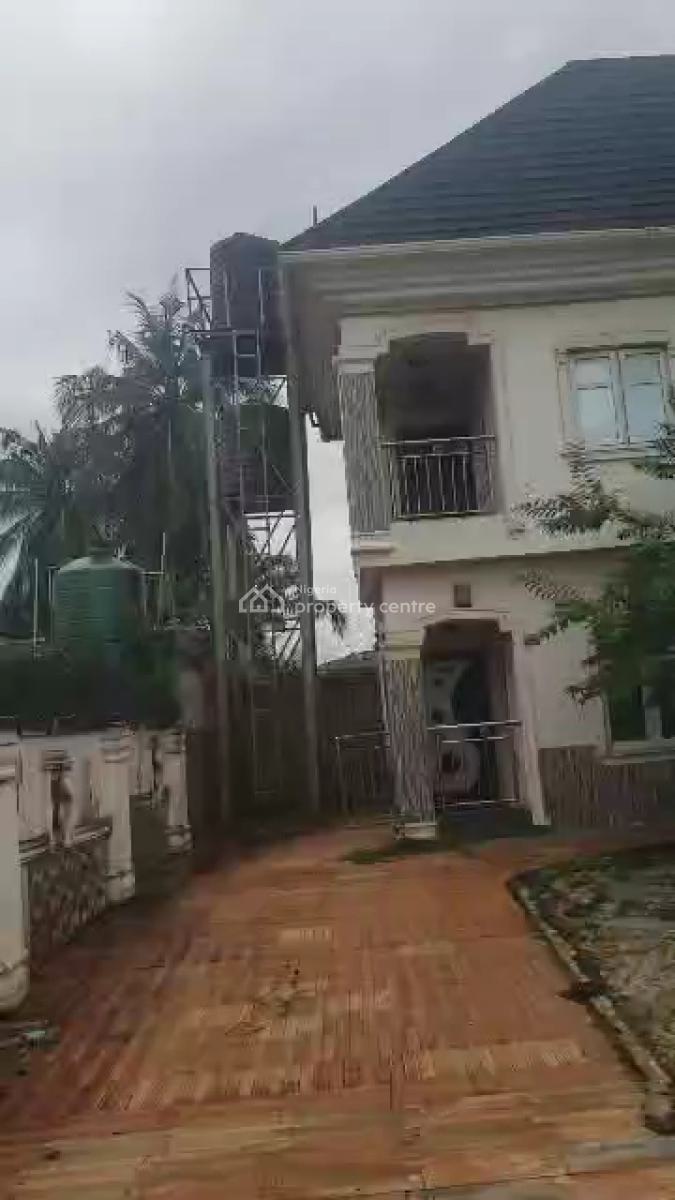 Distress 420sqm Duplex Self Compound, Liberty Estate Ago Palace Way Okota, Ago Palace, Isolo, Lagos, Detached Duplex for Sale