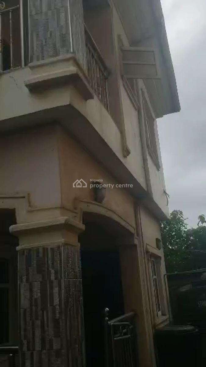 Distress 420sqm Duplex Self Compound, Liberty Estate Ago Palace Way Okota, Ago Palace, Isolo, Lagos, Detached Duplex for Sale