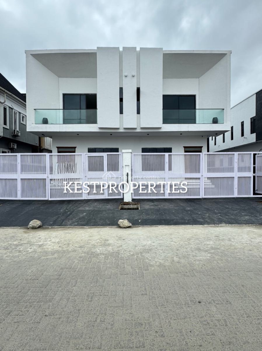4 Bedroom Semi Detached Duplex with Bq, Orchid, Lekki, Lagos, House for Sale