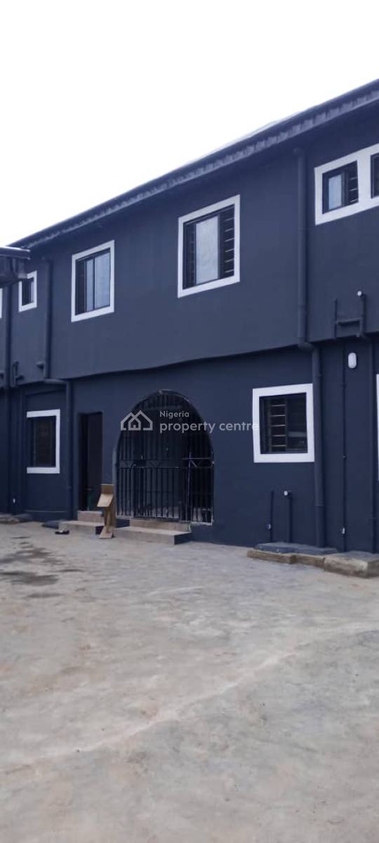 a Newly Built 2bed with P.o.p Round & En-suites at Off Arobaba Str, Og, Upper Side of Idimu, Off Arobaba Str / Ogunronbi Road, Idimu Alimosho*, Idimu, Lagos, Flat / Apartment for Rent