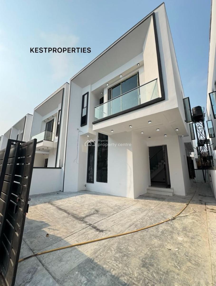 4 Bedroom Semi Detached Duplex with Bq, Ikate, Lekki, Lagos, House for Sale