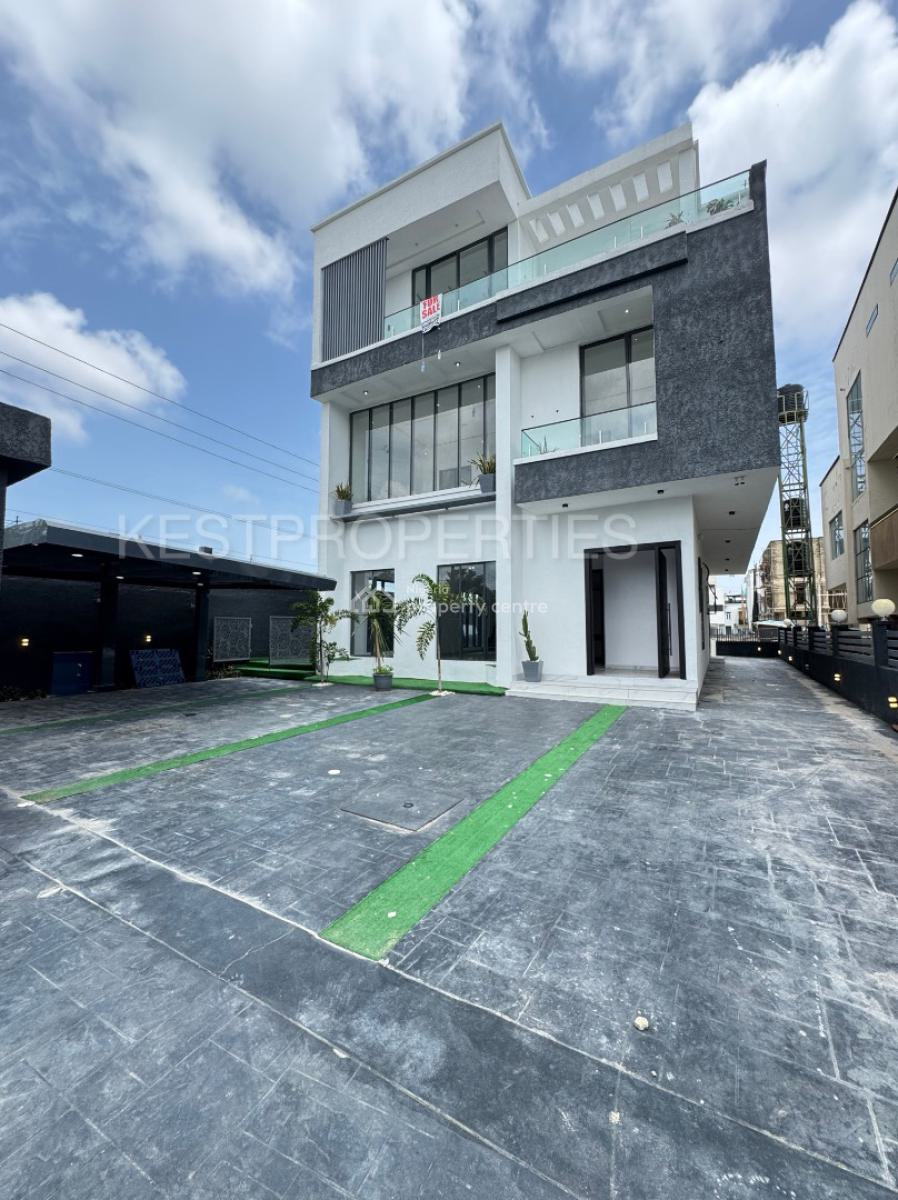 5 Bedroom Fully Detached Duplex with Swimming Pool, Cinema, Gym, Osapa, Lekki, Lagos, Detached Duplex for Sale