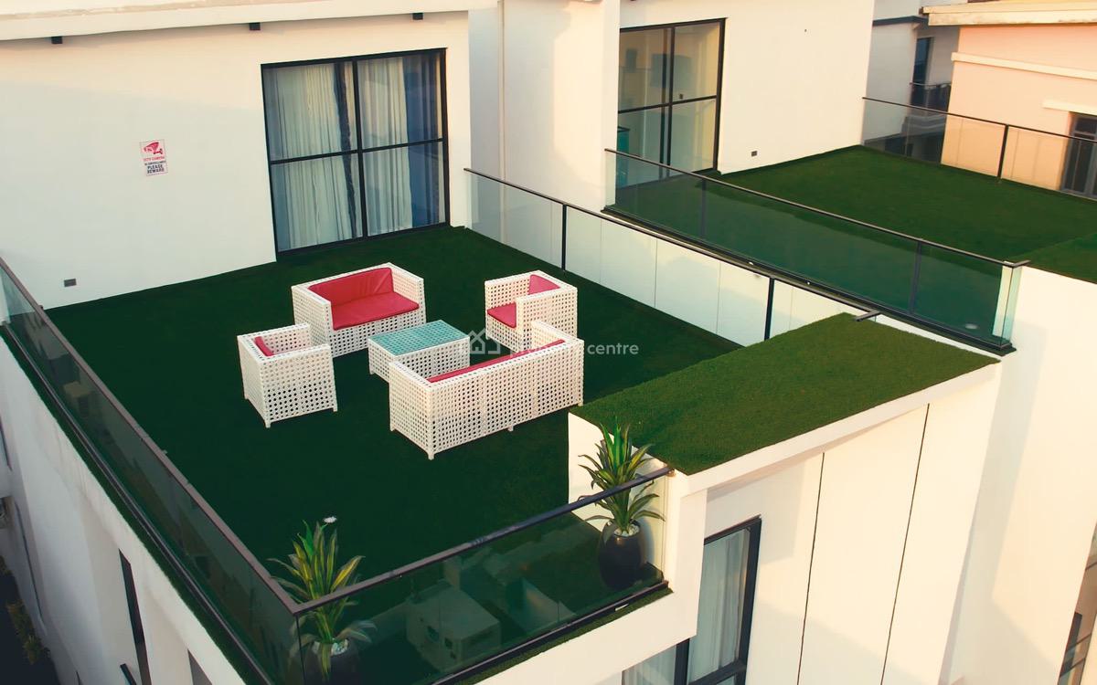 5 Bedroom Duplex with Pool,snooker,cinema,ps4,tennis,rooftop Lounge, Chevron, Lekki, Lagos, Detached Duplex Short Let