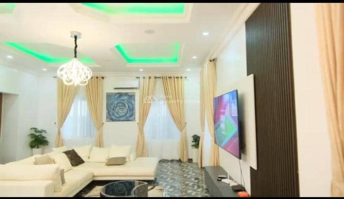 Fully Furnished Luxury 3bedrooms Detached Duplex with 2rooms Bq, Victory Park Osapa London, Lekki Phase 1, Lekki, Lagos, Detached Duplex for Rent
