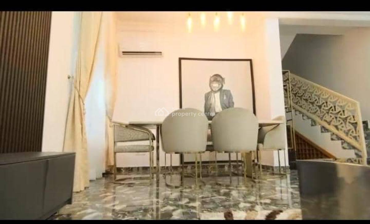Fully Furnished Luxury 3bedrooms Detached Duplex with 2rooms Bq, Victory Park Osapa London, Lekki Phase 1, Lekki, Lagos, Detached Duplex for Rent