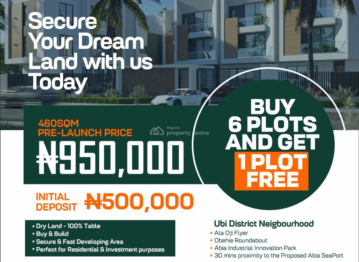 Residential Plots & Farmlands -- Ubi District, Obehie, Abia State, Ubi District, Obehie, Ukwa, Abia, Residential Land for Sale
