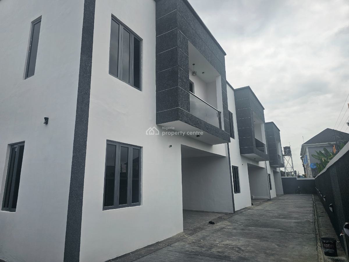 Newly Built 4-bedroom 3-units Terrace Duplex, Ogombo, Ajah, Lagos, Terraced Duplex for Sale