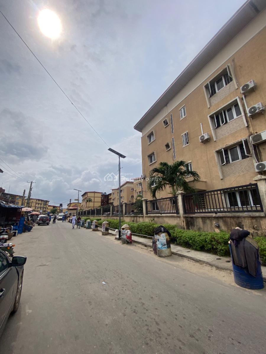 Spacious Ground Floor 3-bedroom Flat Inside The Serene Lagos Homes, Akerele Lagos Homes Surulere Lagos, Surulere, Lagos, House for Rent