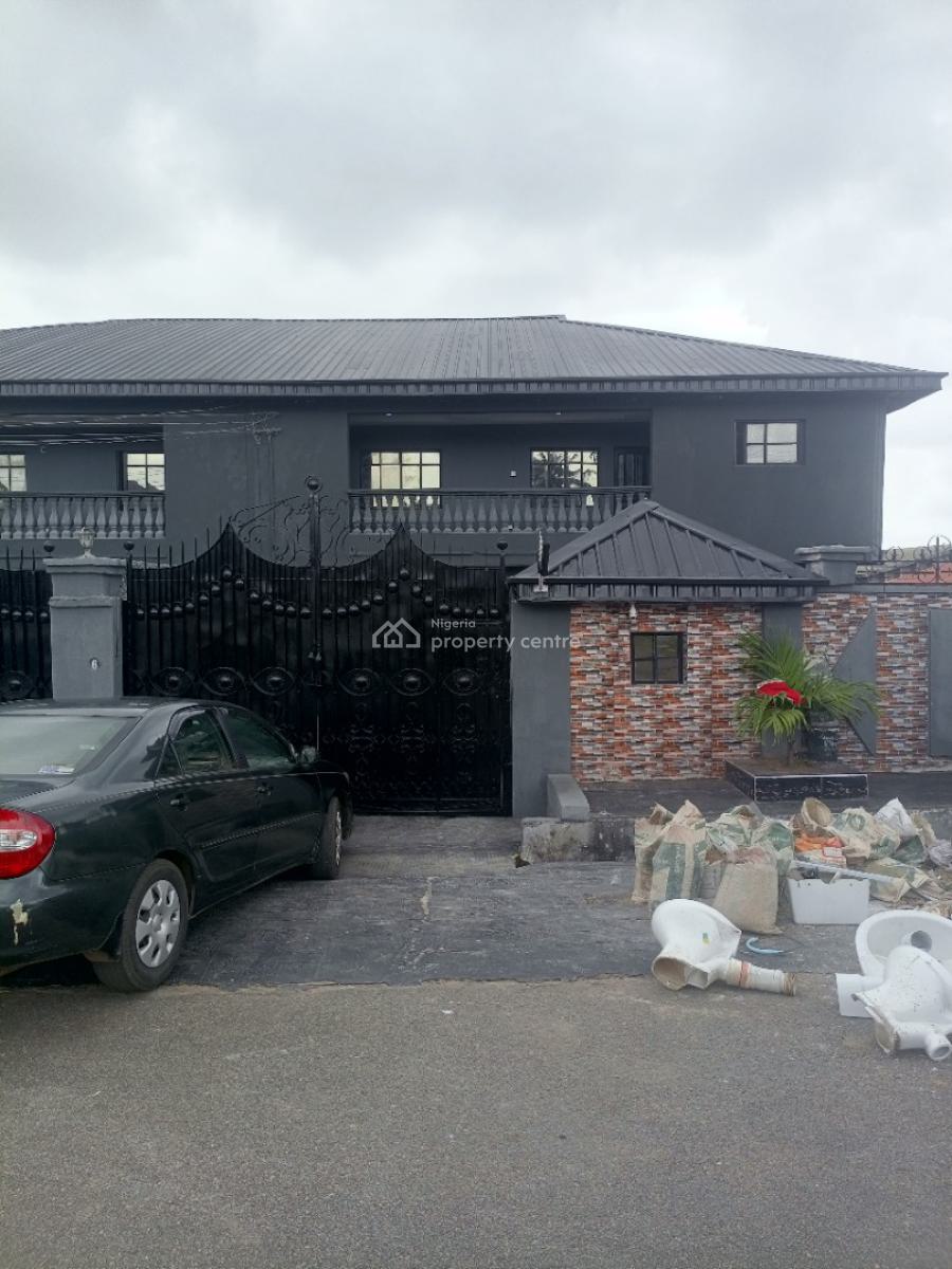 5 Bedroom Self Compound Duplex with Room Self Bq and Security House, Beta Estate, Opposite Kolapo Isola Gra, Akobo, Ibadan, Oyo, Detached Duplex for Rent