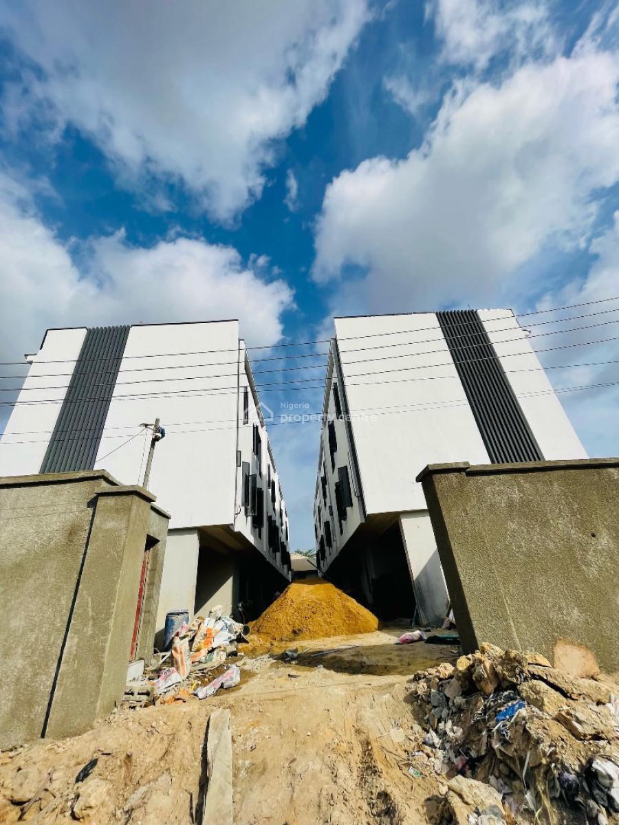 Lovely Built 4 Bedroom Terraced Duplex in a Serene Environment, in a Secured and Serene Neighborhood in Gbagada, Gbagada, Lagos, Terraced Duplex for Sale