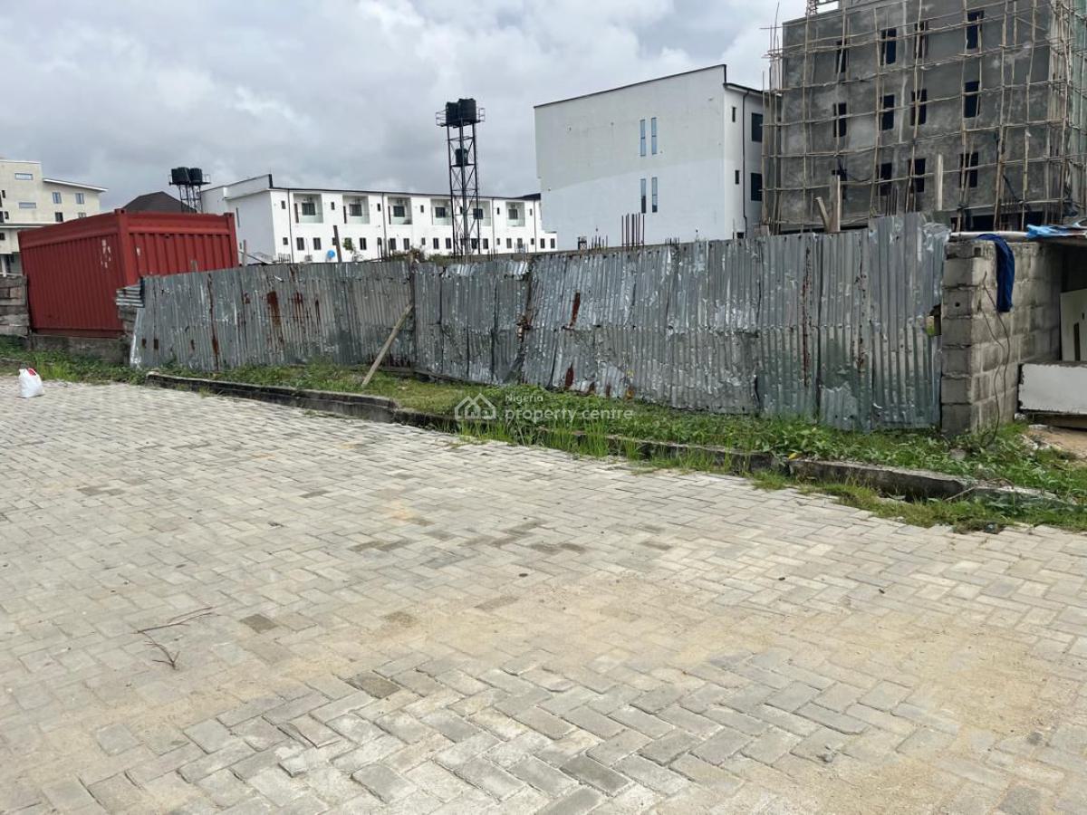 1079 Sqm Mix Use Prime Land with Pilling Ground Beam (fenced and Gated, in a Call to Access Est, Ikate, Lekki, Lagos, Mixed-use Land for Sale