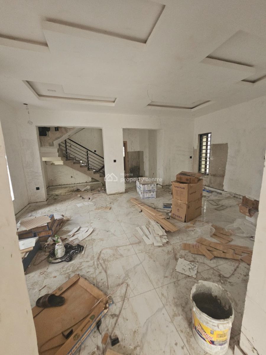 Spacious 4 Bedroom with Study and Gym Room with Separate Bungalow Bq, Oko-oba, Agege, Lagos, Detached Duplex for Sale
