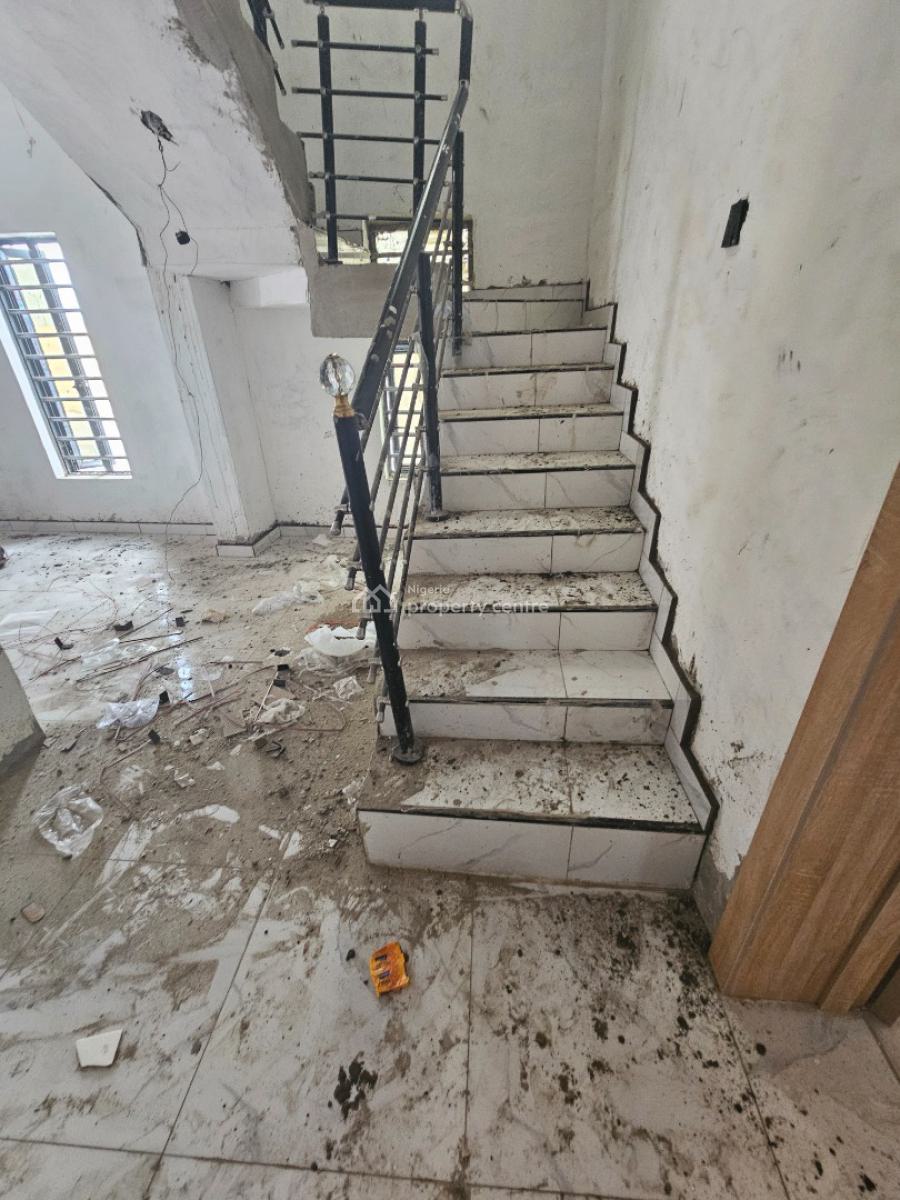 Spacious 4 Bedroom with Study and Gym Room with Separate Bungalow Bq, Oko-oba, Agege, Lagos, Detached Duplex for Sale