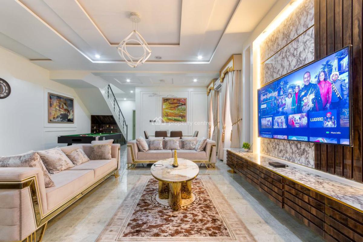 Luxurious 4 Bedroom Apartment with Pool, Victoria Bay Estate, Ikate Elegushi, Lekki, Lagos, Flat / Apartment Short Let