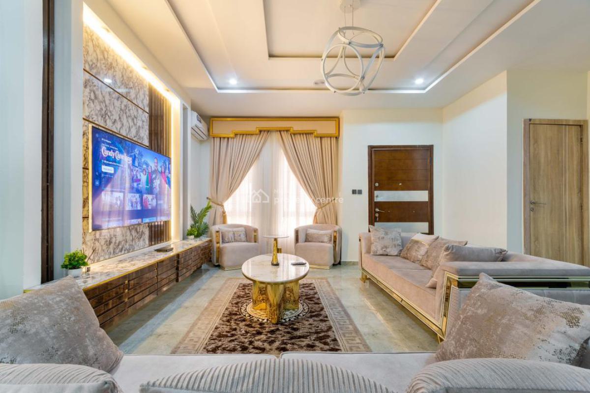 Luxurious 4 Bedroom Apartment with Pool, Victoria Bay Estate, Ikate Elegushi, Lekki, Lagos, Flat / Apartment Short Let