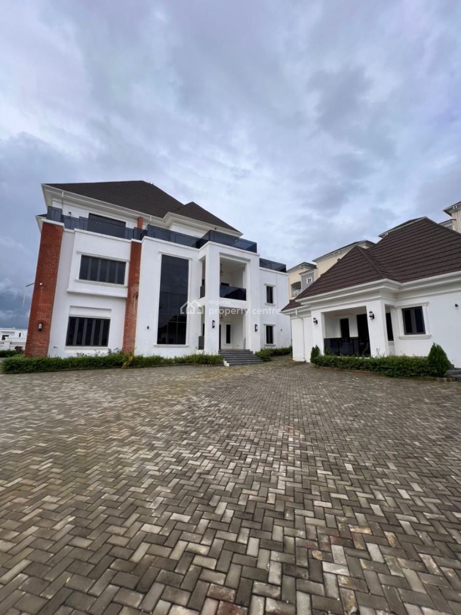 Luxuriously Built 7 Bedroom Mansion, with 5 Living Rooms, Guzape District, Abuja, Detached Duplex for Sale