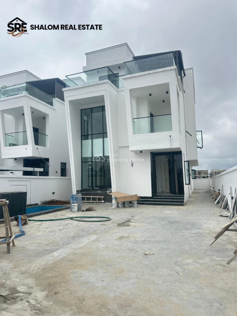 Luxury 5-bedroom Fully Detached Duplex with Bq, Rooftop Terrace & S, Lekki Phase 1, Lekki, Lagos, Detached Duplex for Sale