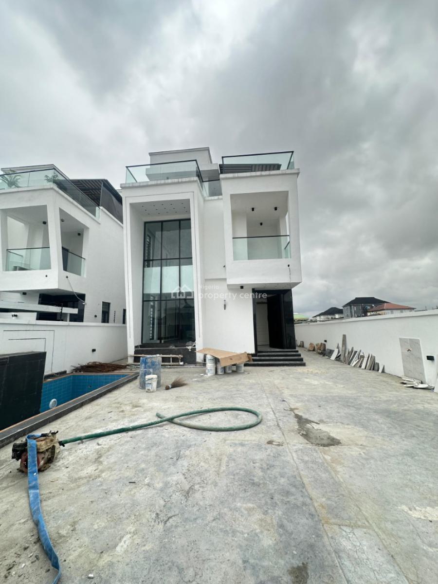 Luxury 5-bedroom Fully Detached Duplex with Bq, Rooftop Terrace & S, Lekki Phase 1, Lekki, Lagos, Detached Duplex for Sale