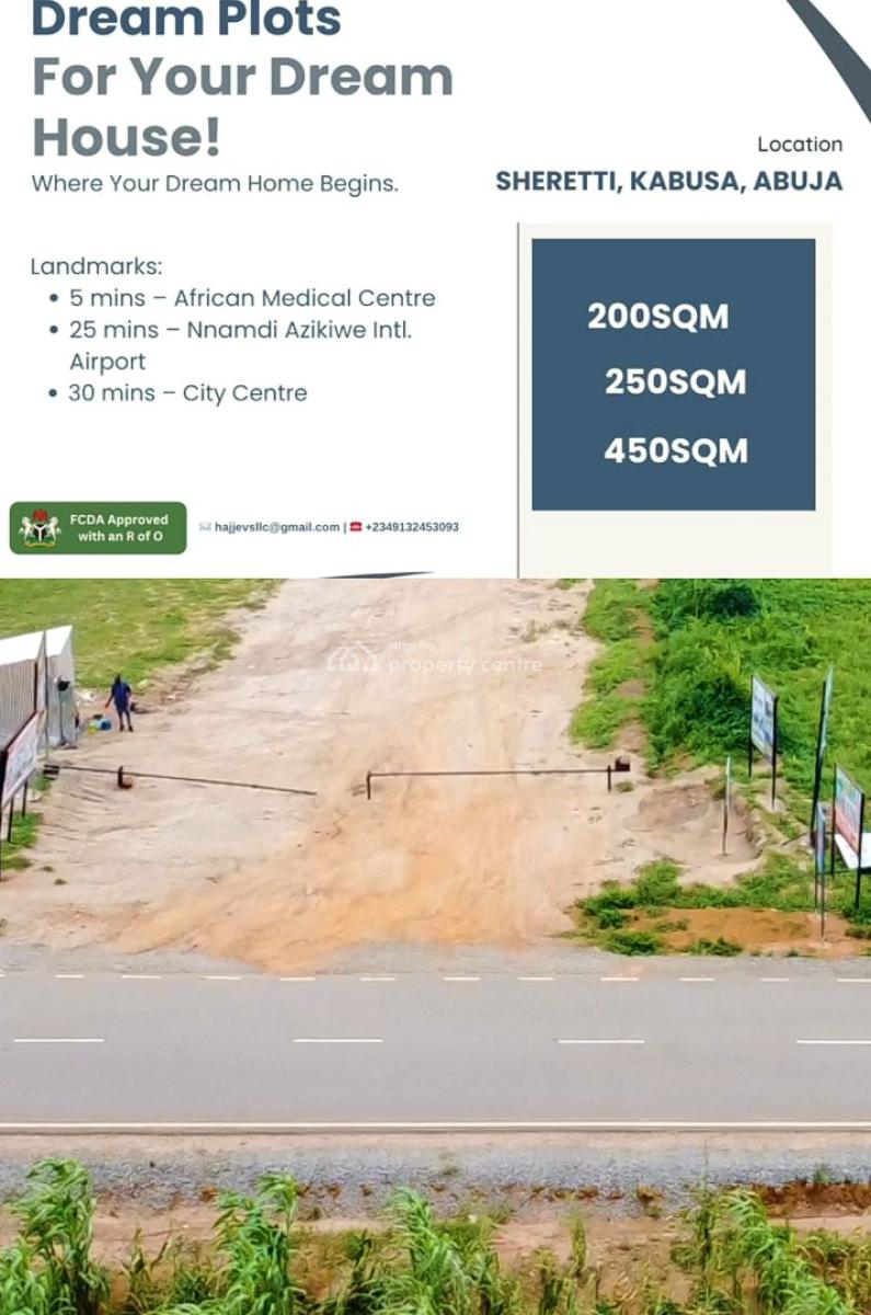 Luxury and Smart Estate Land, By Acme / Sunnyvale Estate, Kabusa, Abuja, Residential Land for Sale